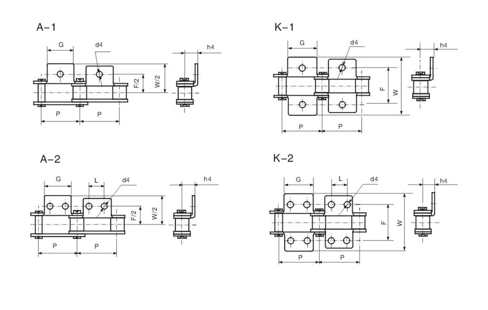 2不锈钢双节距输送链附件 Stainless steel double pitch conveyor chain attachments-1.jpg