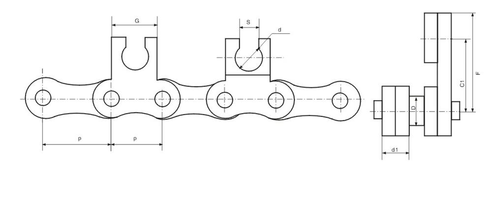 1短节距不锈钢输送链(棒棒冰机链） Short gauge stainless steel transmission chain-1.jpg