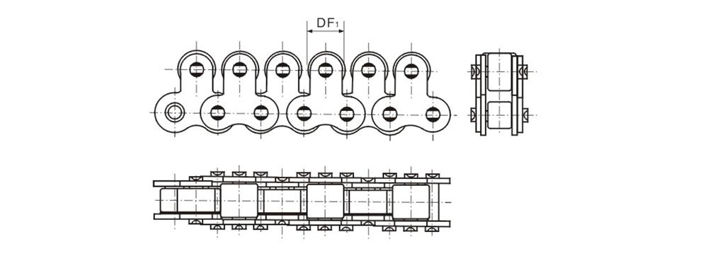 不锈钢顶滚轮输送链 Stainless steel top roller conveyor chain-1.jpg