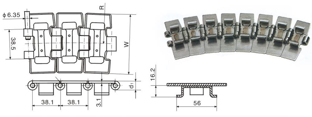 输送用平顶链 Flat— top chain for conveyor-2.jpg
