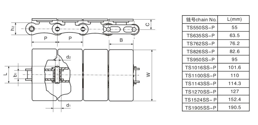 不锈钢顶板链 Stainless steel tabe top plate chain-1.jpg